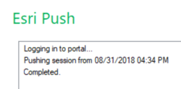 4 Feature Service Push