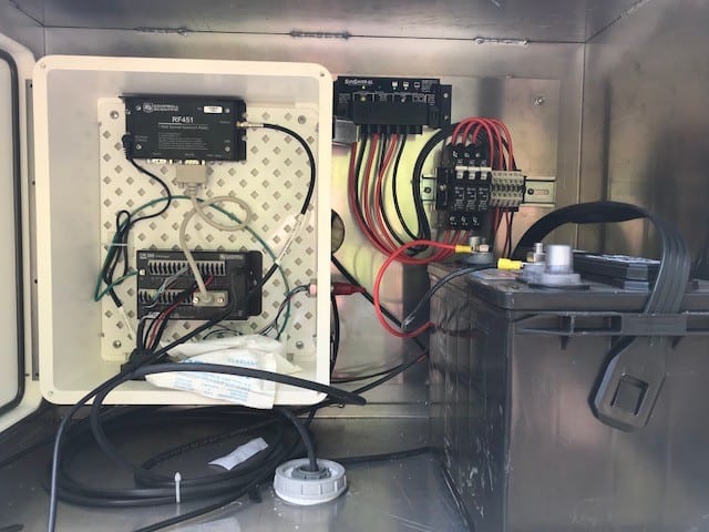 Inside Enclosure