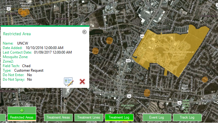 New ULV Restricted Areas