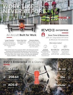 Frontier Precision Autel EVO II Enterprise Flyer Page 1