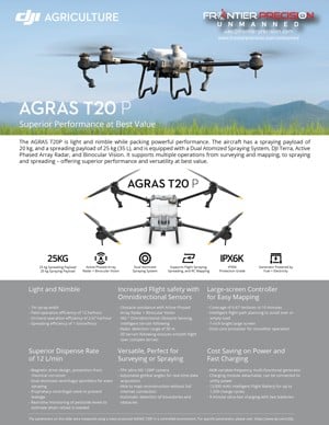 Frontier Precision DJI AGRAS T20P Flyer