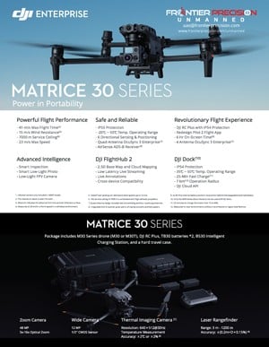Frontier Precision DJI Matrice 30 Flyer