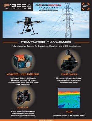 Frontier Precision Inspired Flight IF200A Flyer Page 1